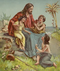 Jesus Christ with children